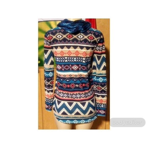 Teal Green Sweater L - Picture 4 of 9